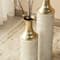 Glitzhome; Glitzhome® Modern White & Gold Metal Floor Vases Set; Category:Floor Vases; Image:5